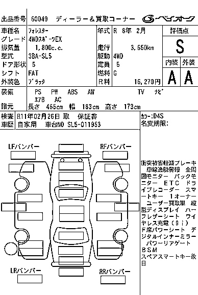 SUBARU FORESTER 2026