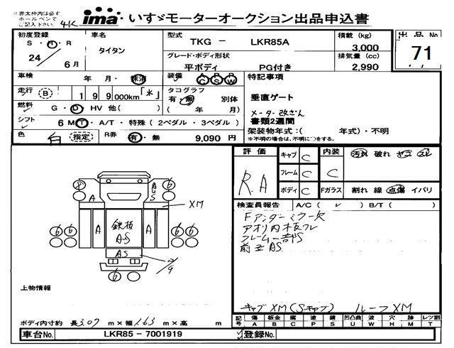 MAZDA TITAN 2012