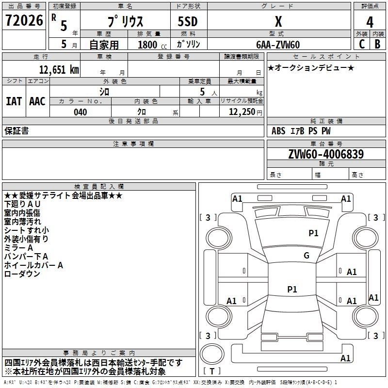 TOYOTA PRIUS 2023