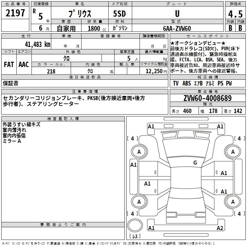 TOYOTA PRIUS 2023